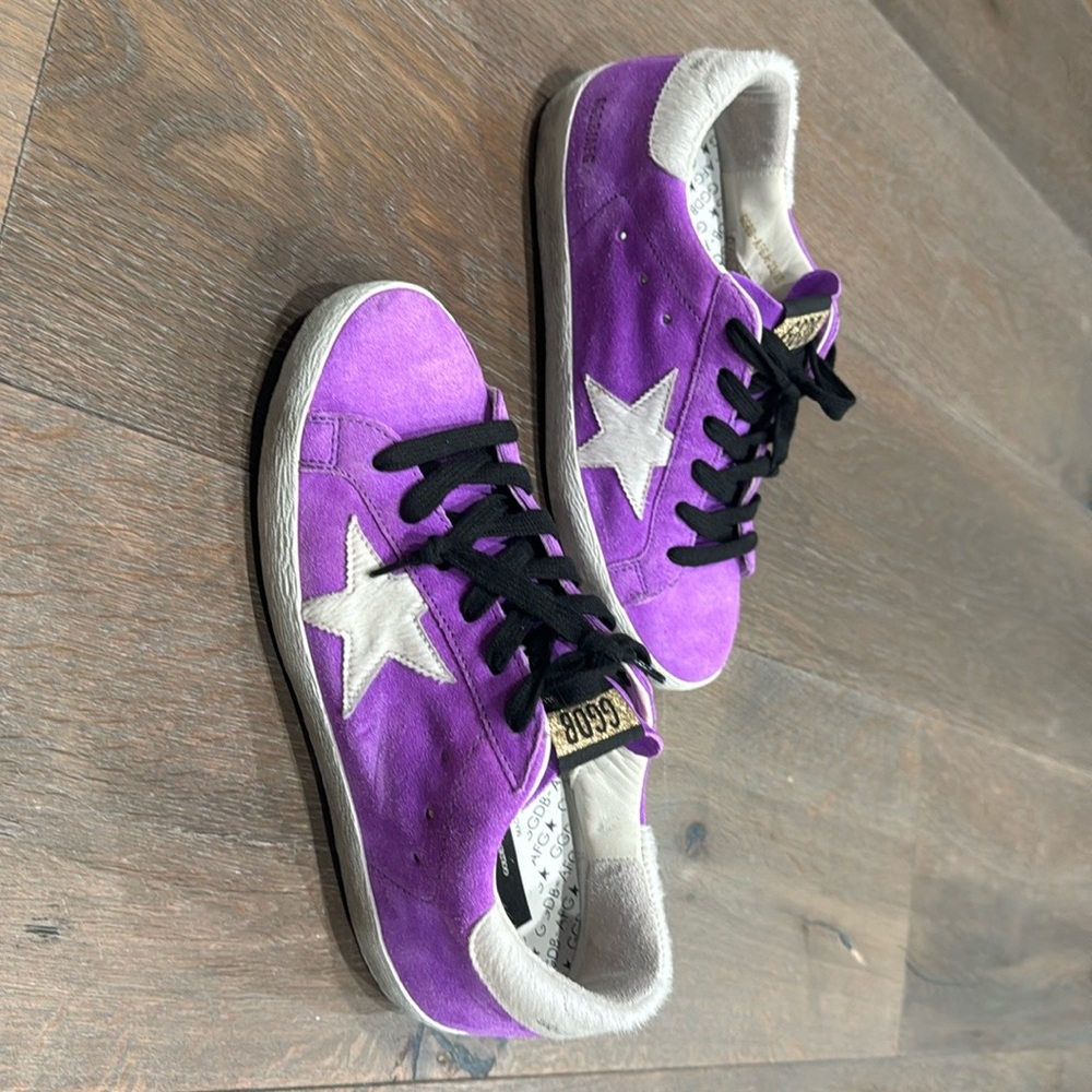Golden Goose Purple Suede. Size 37. Great condition!